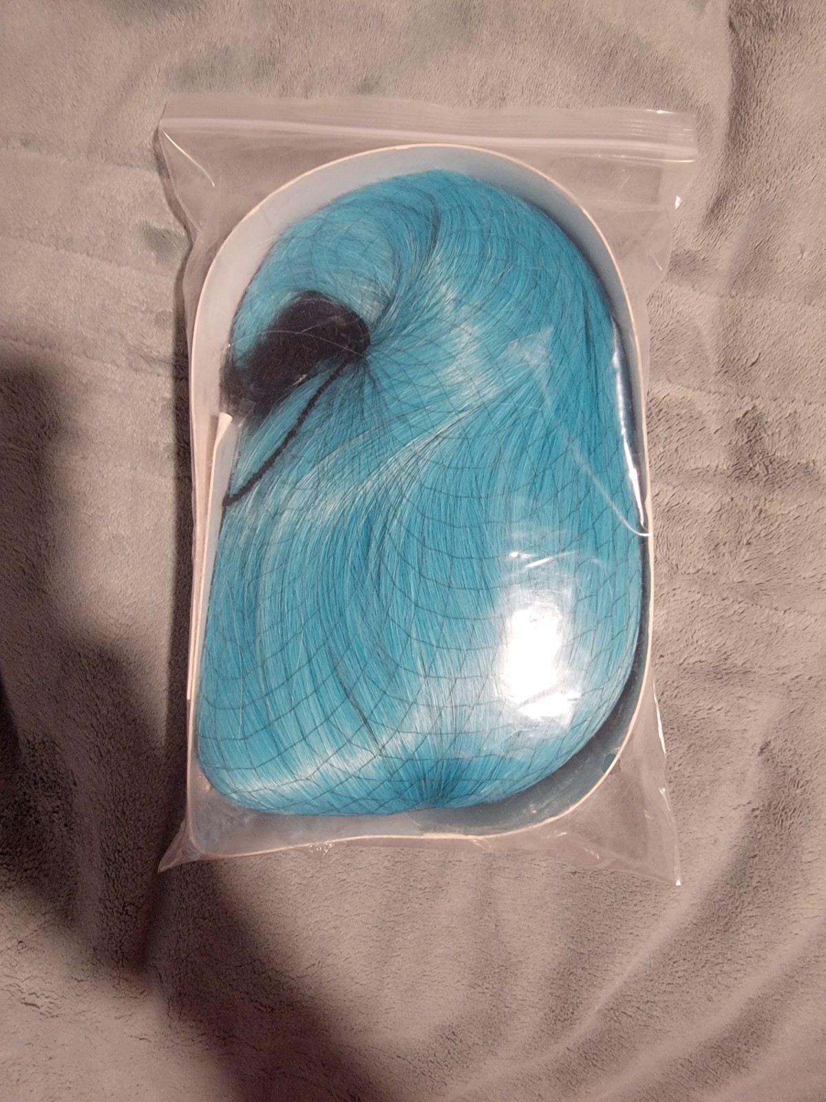 Kids Teal Blue Bob Wig Girls Short Turquoise Wig with Bangs 11in Synthetic
