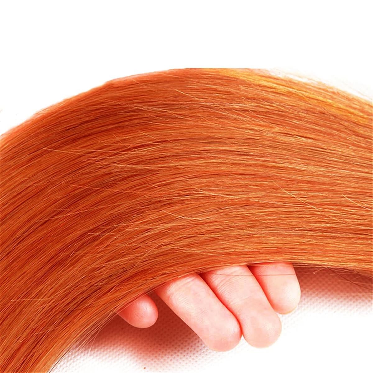 Peenoll 20 22 24 Inch Orange 350 Yaki Wave Bundles Human Hair Brazilian Remy