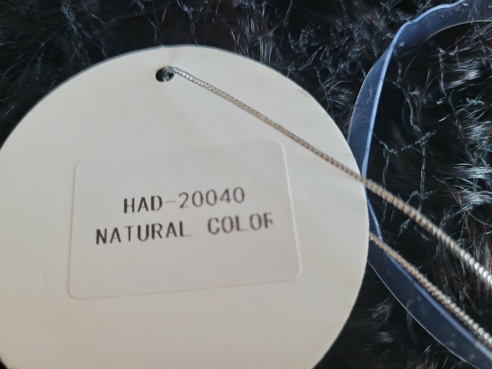 Quantum Love Human Hair Natural Black Color NEW HAD-20040 Short curly