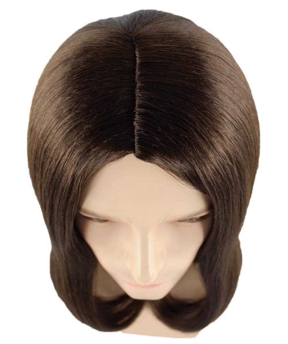 Hollywood Mens Rocker Pop Star Cosplay Wig Premium Breathable Capless Cap HM-214