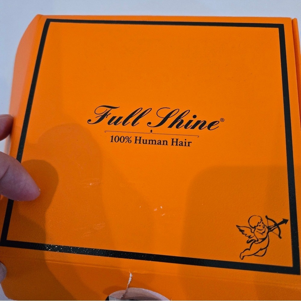 New Tape in Full Shine Hair Extensions 12 inch New in Box Blonde Real Human Hair