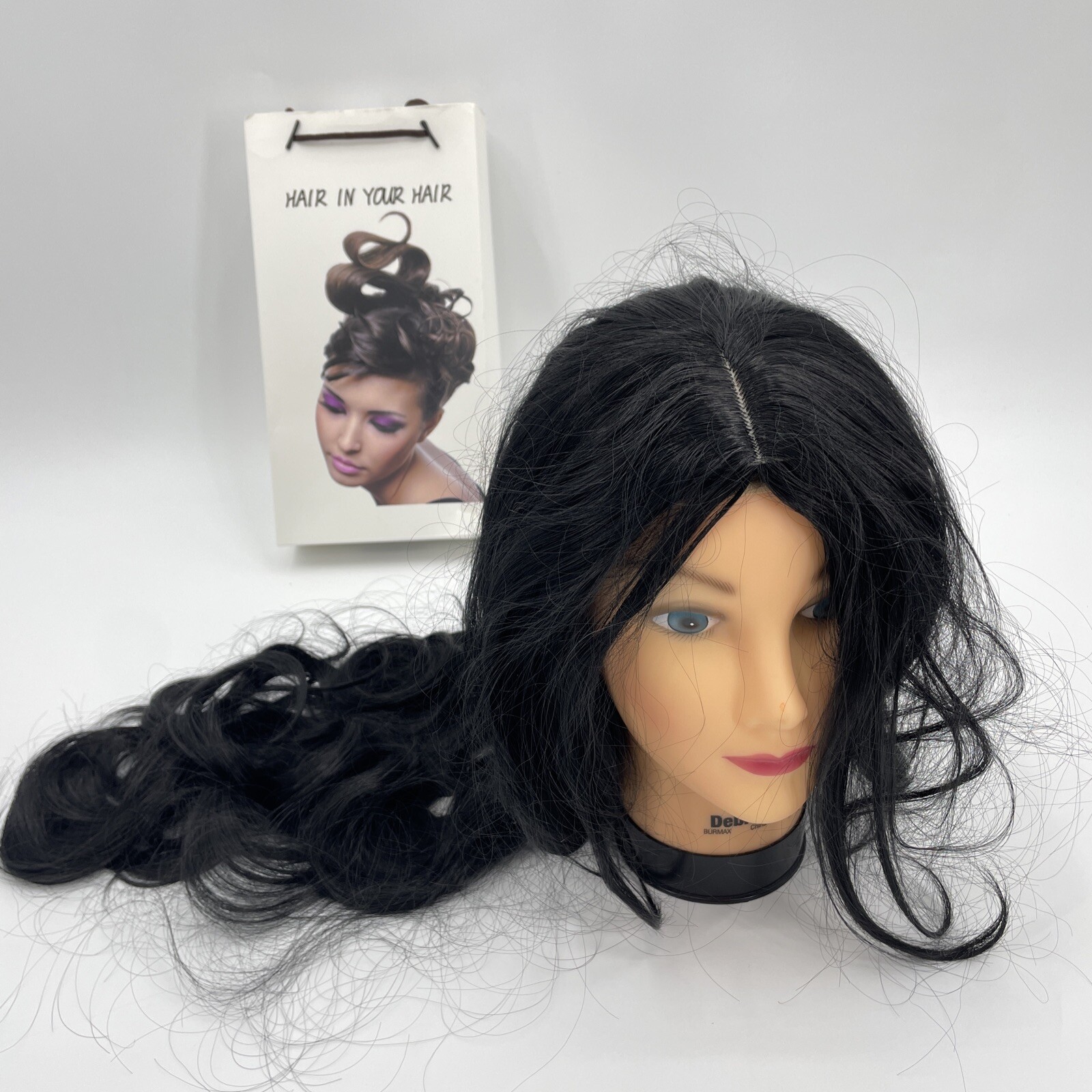 14” Perstar Lace Front Hair Wigs Deep Wave Natural Color 360 NIB