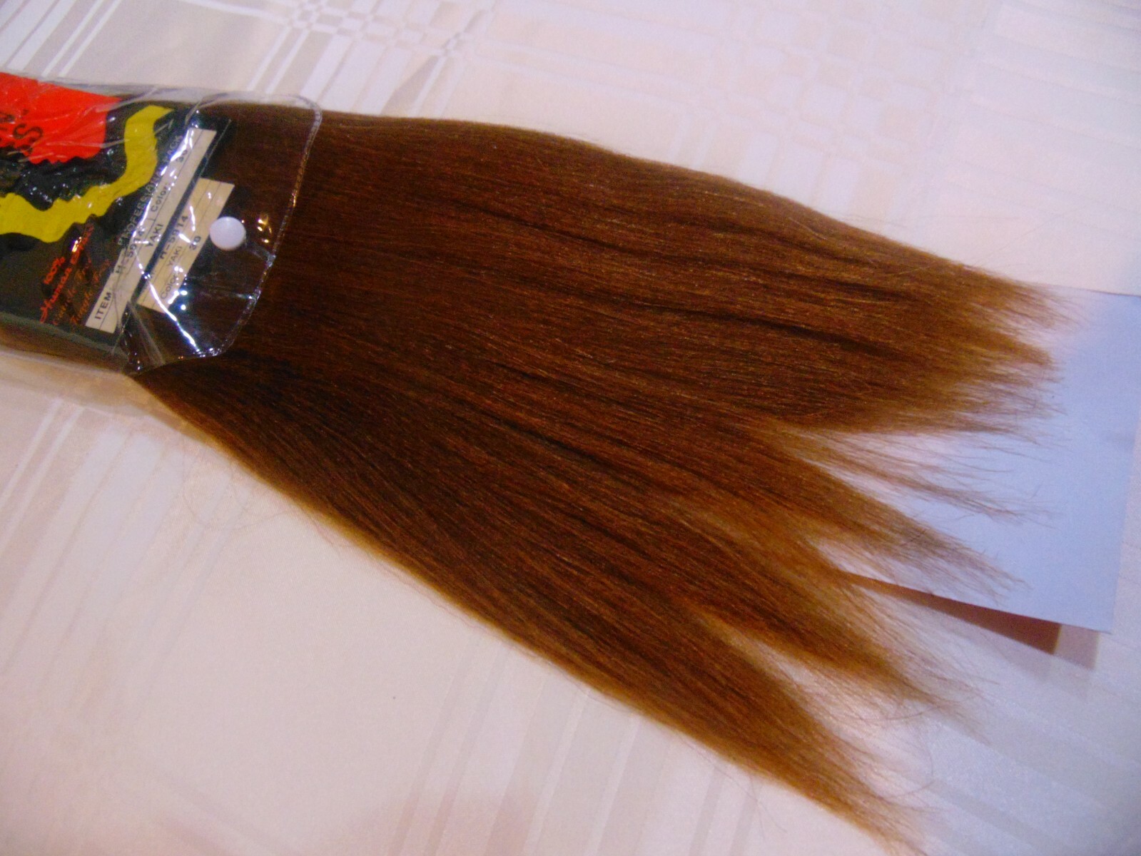 2 Pack Motown Tress Super Silky Yaki Human Hair H 7910 Color 256M