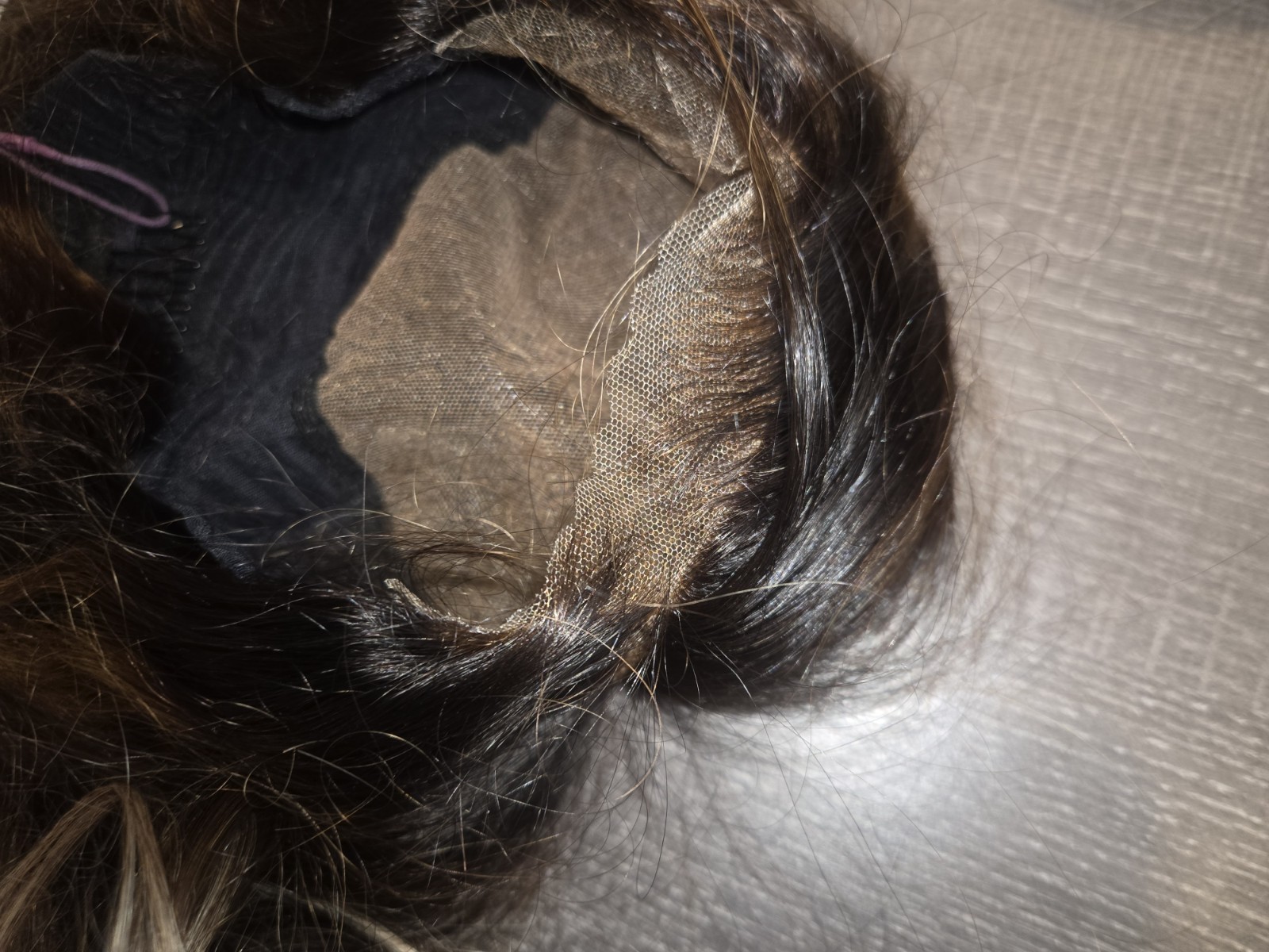 Luvme And Unice Human Hair Wig Blonde/Brown/Black 5 Total =1 PRICE