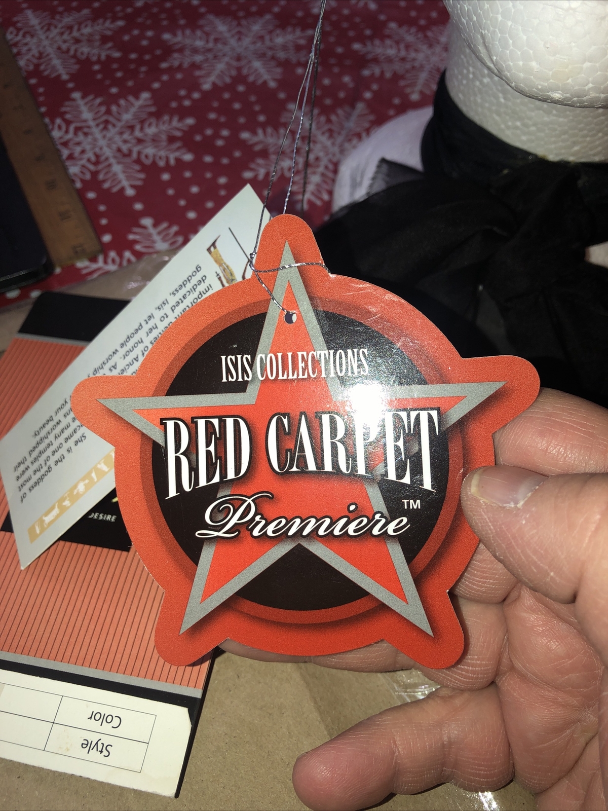 Isis Collection Red Carpet Short Red Hair Style: Nelly Color: FS1B-RED Brand New