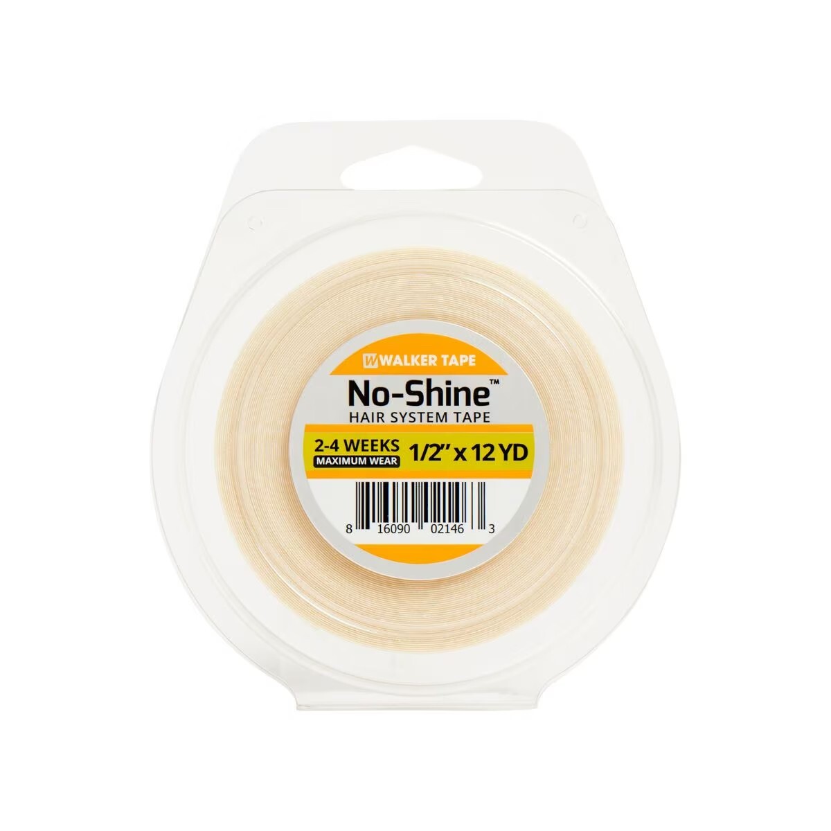 Walker No Shine Roll Support Tape, Hairpiece Wig Toupee Tape