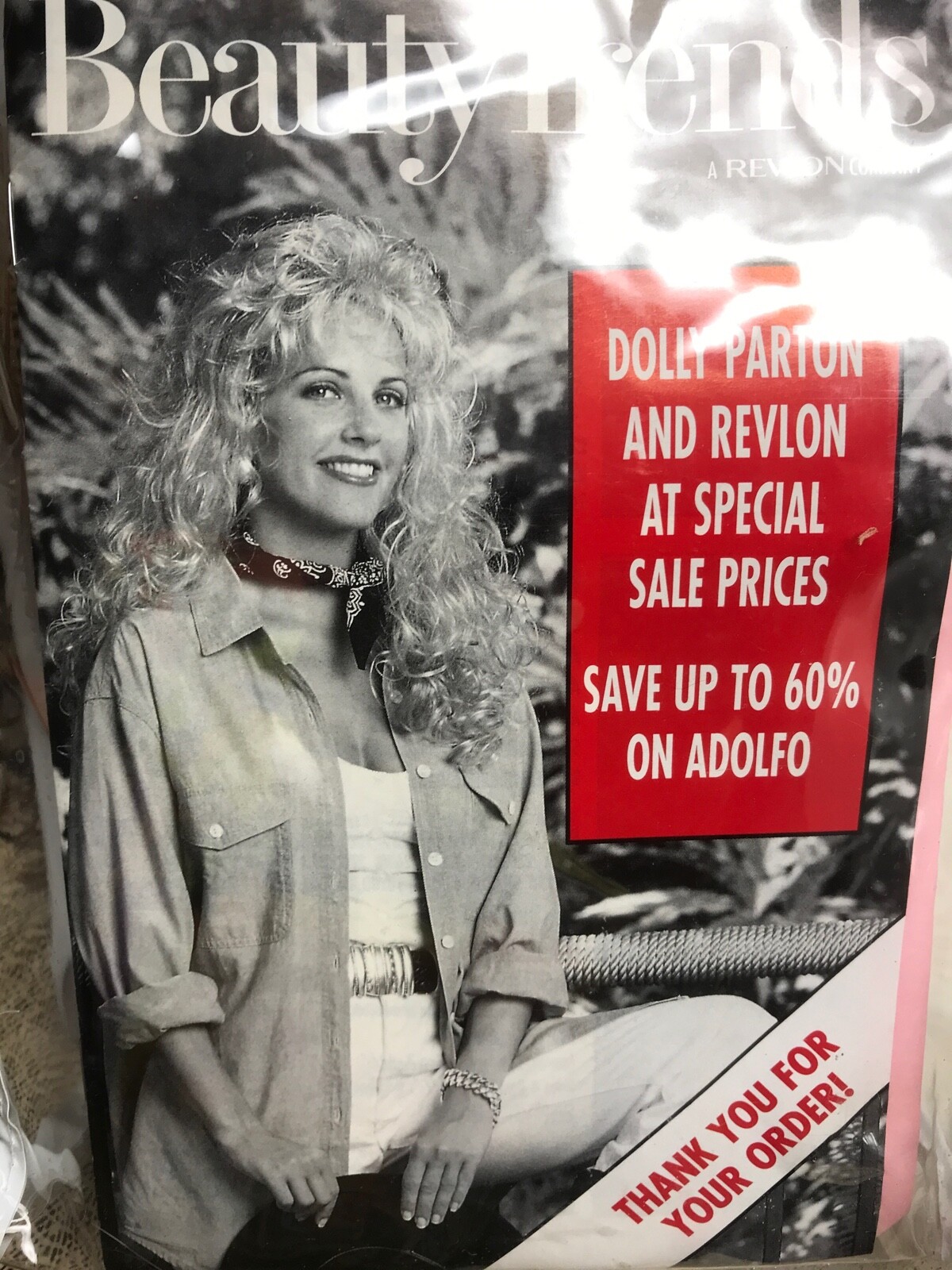 Vintage 1990’s DOLLY PARTON Wig Beauty Trends REVLON Hair Care Kit Lot Product