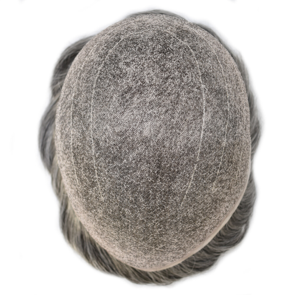 MensToupeeFull Swiss Welded Lace Mens Hairpiece Hair System Toupee For Men