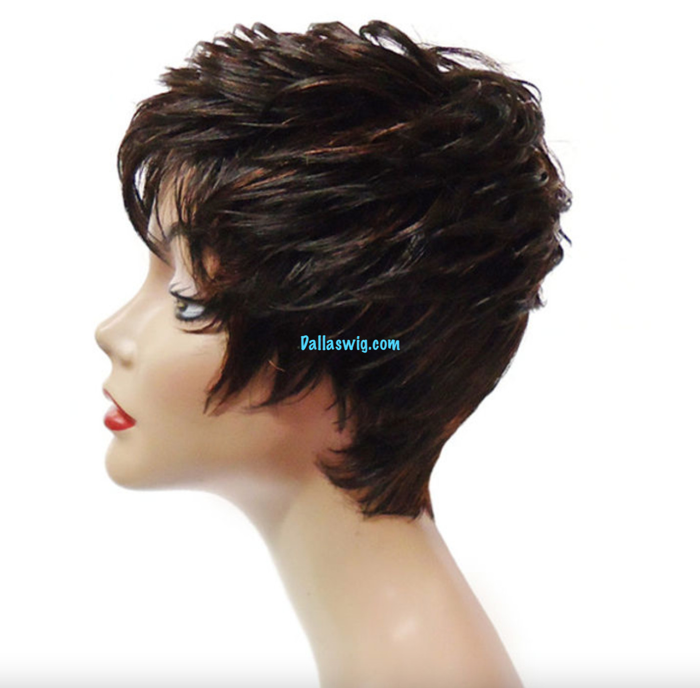 Vanessa Synthetic Short Straight Tapered Back Comb Free Cali Wig