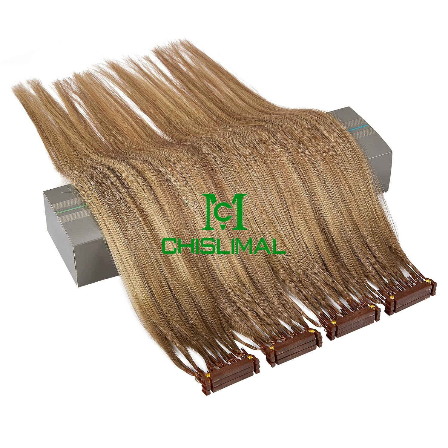 Blonde 10-30Inch 6D No-Trace Pre-bonded Remy Human Hair Extensions 20g 40S 5pin