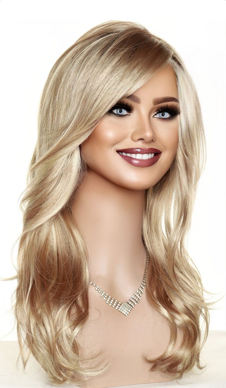Miles of Style Lace Front Heat OK Monopart Wig Raquel Welch SS1488 open box