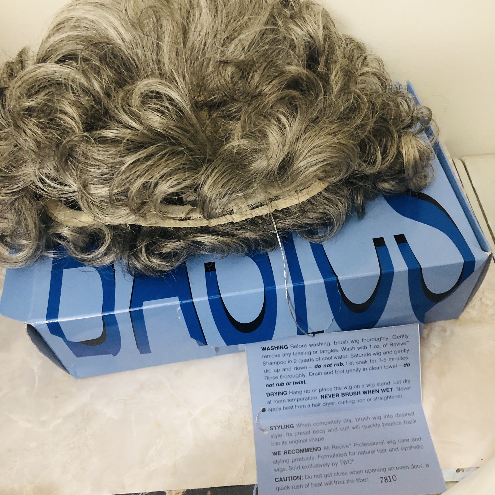TWC Basics Wig Style: ROSE Color: K519 Size: Average Salt & Pepper Gray Grey