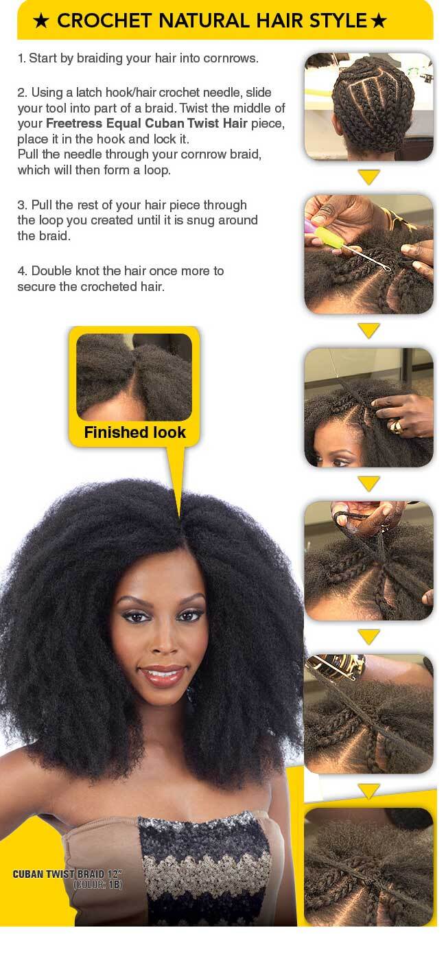 Freetress Equal Cuban Double Strand Style TWIST BRAID 12″-24″