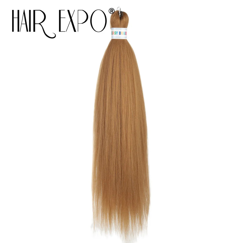 Purple Pre Stretched Braiding Hair Extensions 26Inch Synthetic Jumbo Braids For