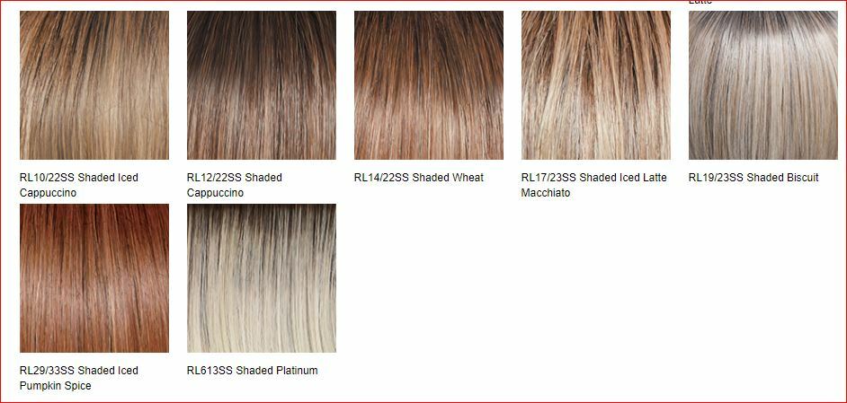 Raquel Welch Wig SPOTLIGHT RL613SS SHADED PLATINUM HEATOK MonoTopLaceFront5STARS