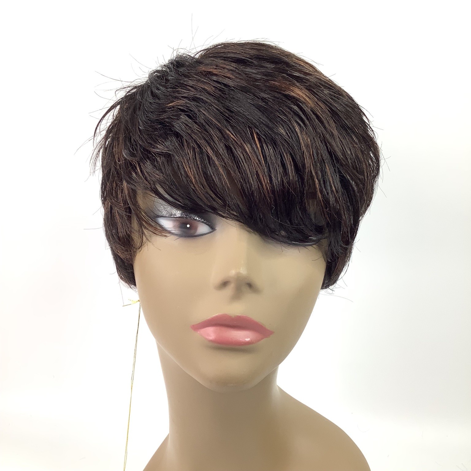 it’s a Wig! CLUB GIRL TOMMY GIRL Premium Synthetic Wig P1B/30 Short Pixie