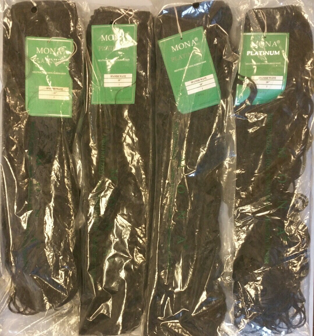 The Original Mona 100% Human Hair – SPANISH WAVE (no package)-clearance!!