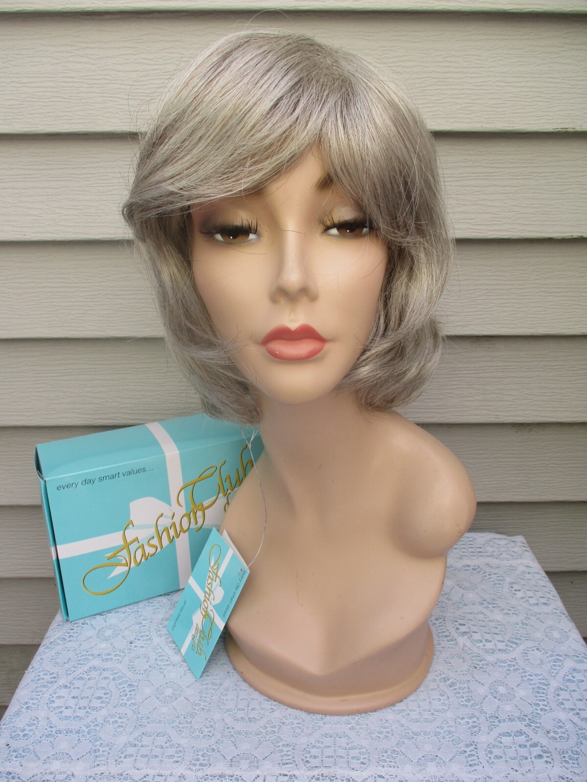 The Wig Company Wig FLIRTATIOUS Color 56 GRAY Classic Mid Length Style