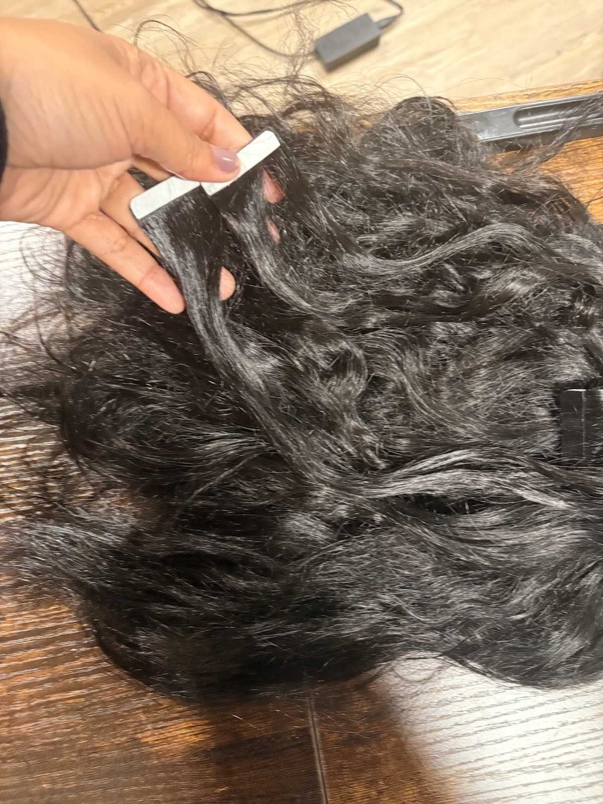 100% Human Hair Brazilian Body Wave Extensions 184 Grams Used + Remover + Pliers
