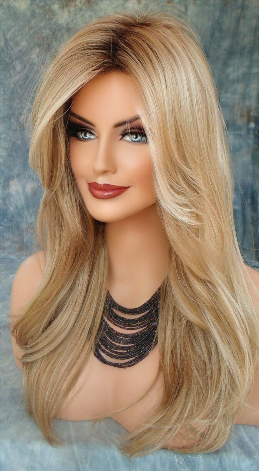 ANGELICA | ROP NORIKO WIG | COLOR NUTMEG F | LONG FLOWING WAVES SEXY CUTE 502