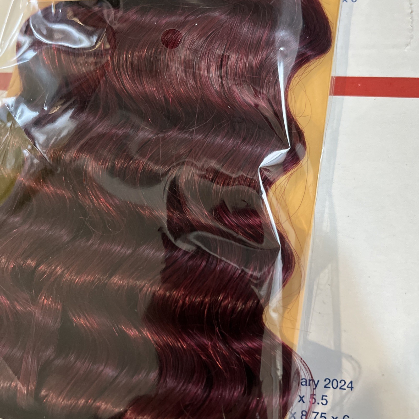2x Beeos 100% Remy Human Hair Bulk 20”Deep Wave 2 Rundles Per Pack Braiding #99J