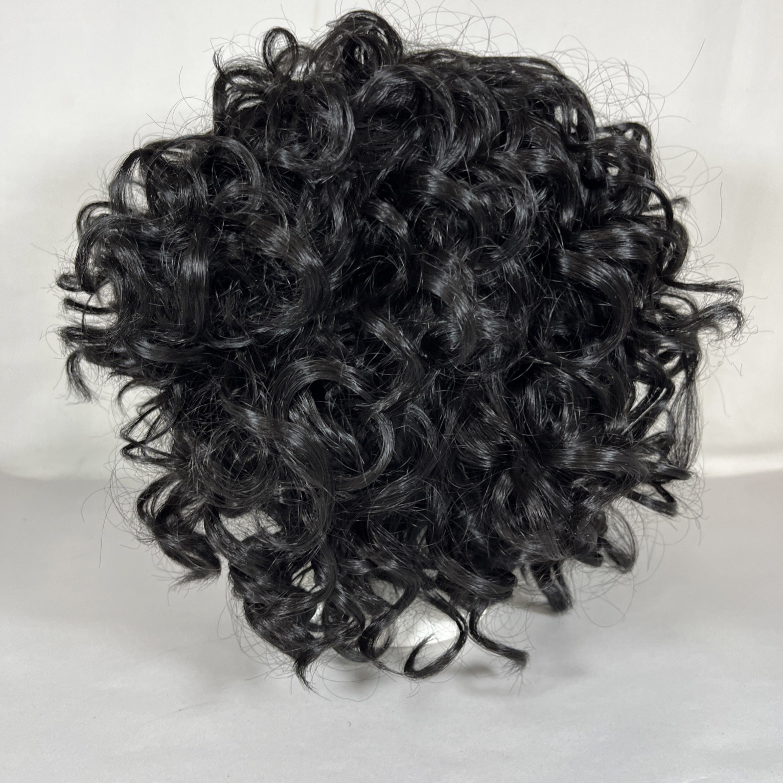 Hairdo Relaxed Coils Mid Length Average Midnight Brown / Dark Brown Wig New