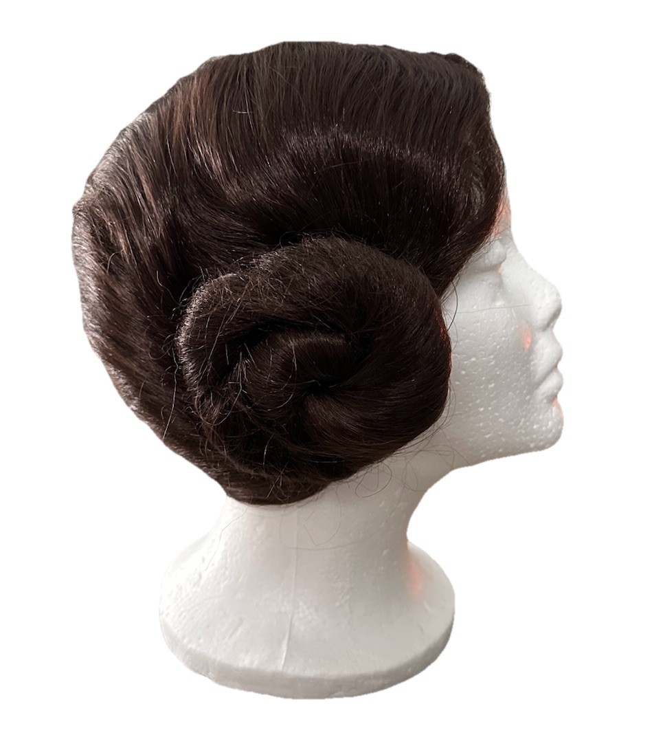 Adult Princess Leia Wig Bun Halloween Costume Cosplay Star Wars