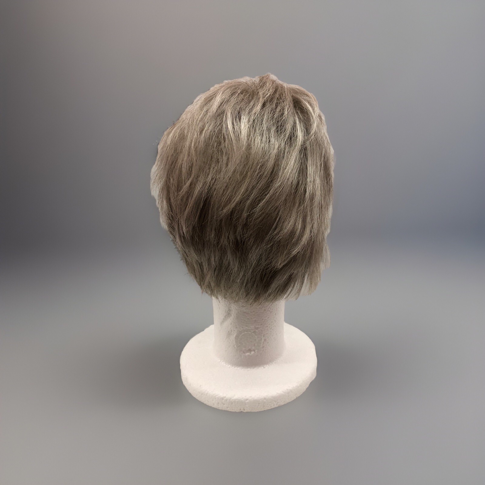 Tony Of Beverly Grey Pixie Cut Blend Wig