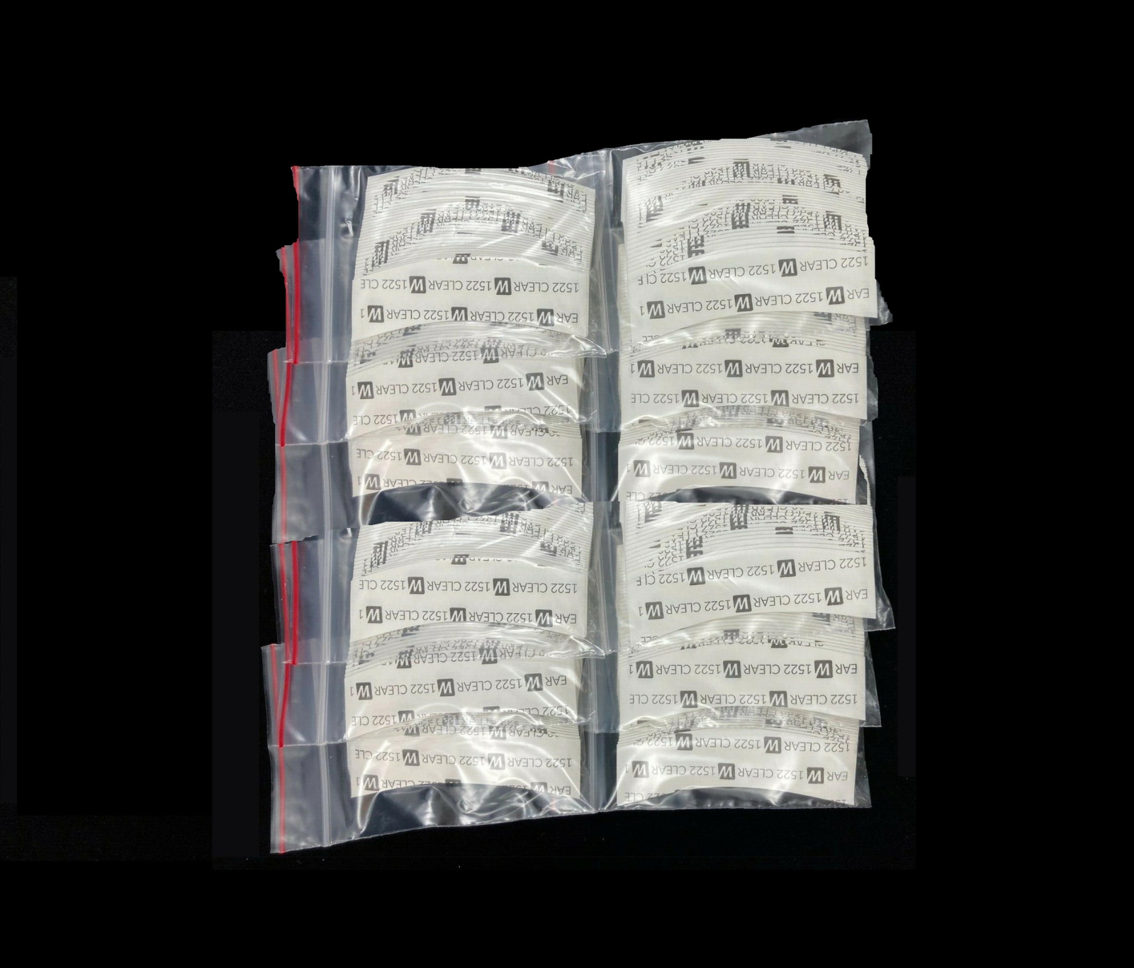 3M 1522 Walker Hairpiece Tape 432 Pcs C Contour 12 Packs Poly Wig Toupee