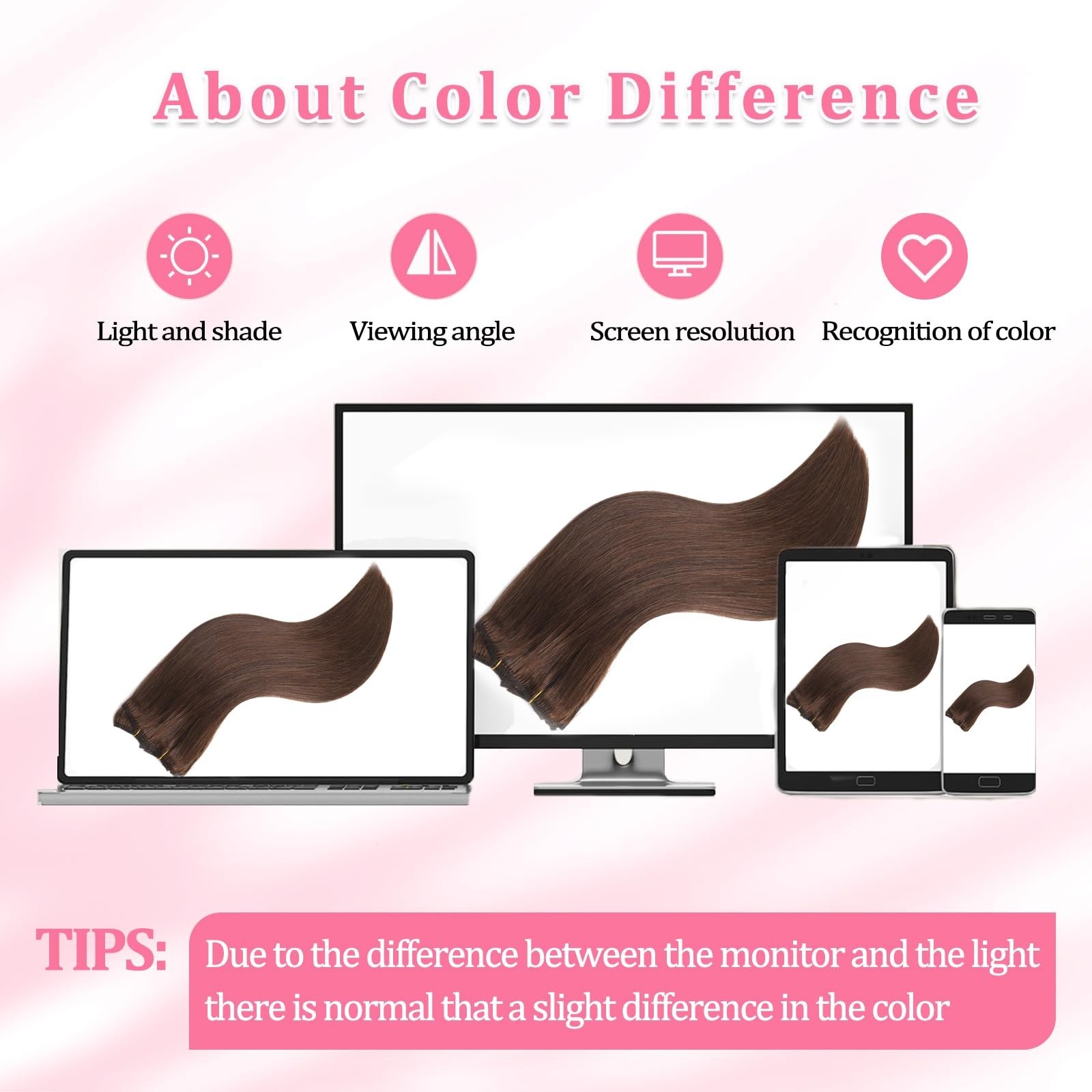 Seamless Clip-in Hair Extensions, Real Human Hair, 24″ Chocolate Brown, 120g, 8P