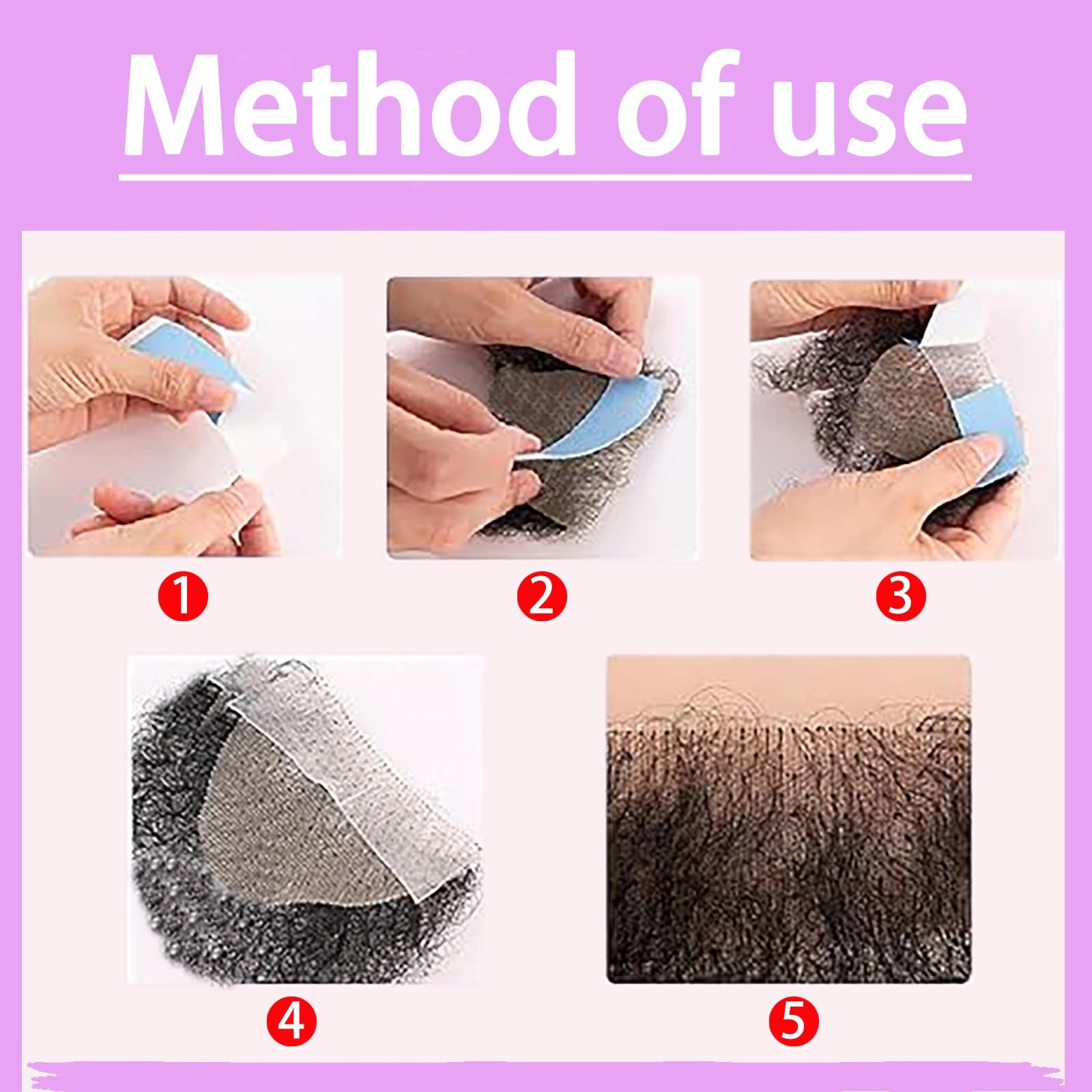 puheca Fake Private Hair 100% Handmade Full Lace Hair Invisible Realistic Bik…