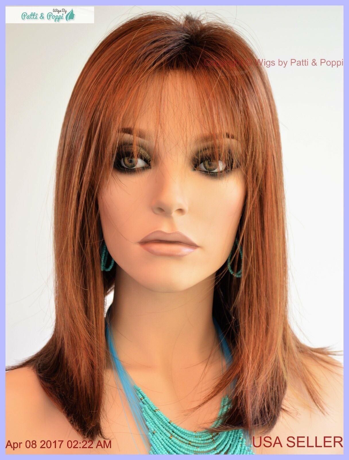 Seville Noriko ROP Wig Color Irish Spice Classy Sexy Cute Authentic 2005