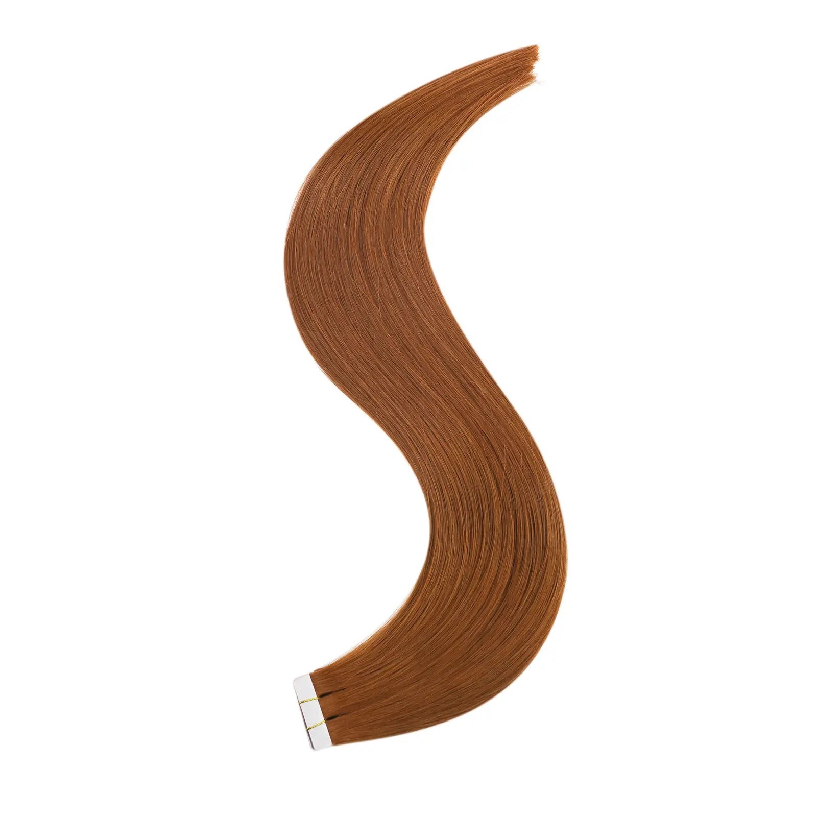 Sunny Hair TAPE-IN 18in Copper Red Virgin Human Hair Extensions TP_33_50G3