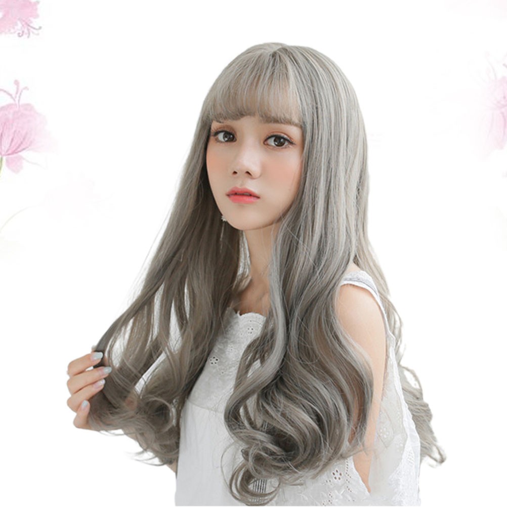 Front Wig Hair Replacement Curly Pieces for Women Fashion Woman Cover