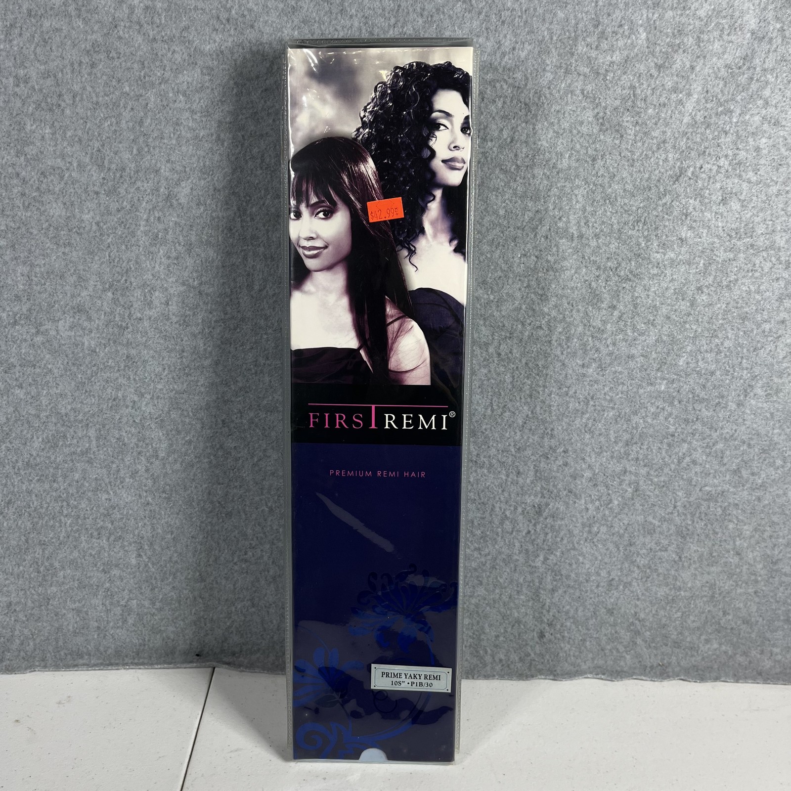 FIRST REMI Prime Yaky Remi Hair Extensions 10″ P1B/30 Premium Human Hair Weave