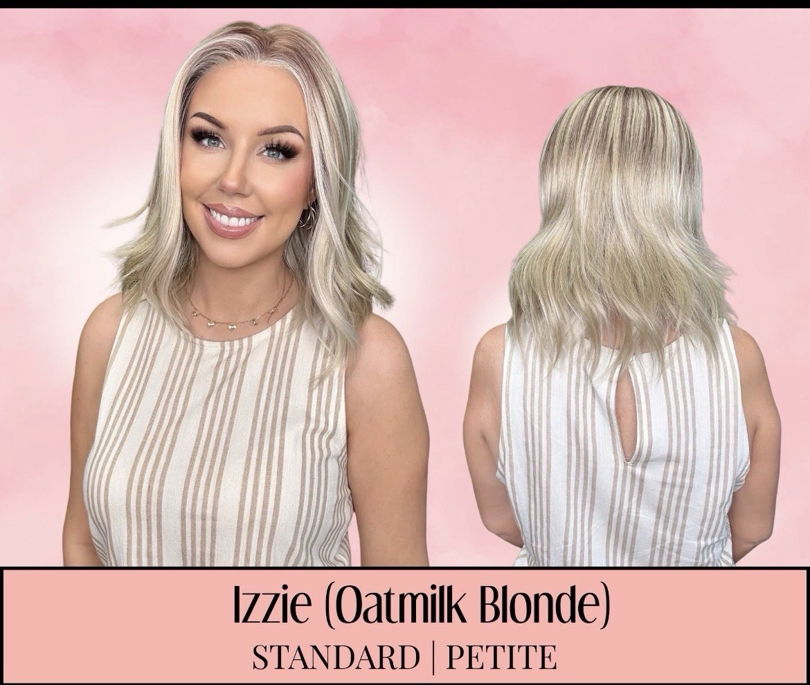 Chelsey Smith Crowns WIGS- Izzy(Oat milk blonde) Petit