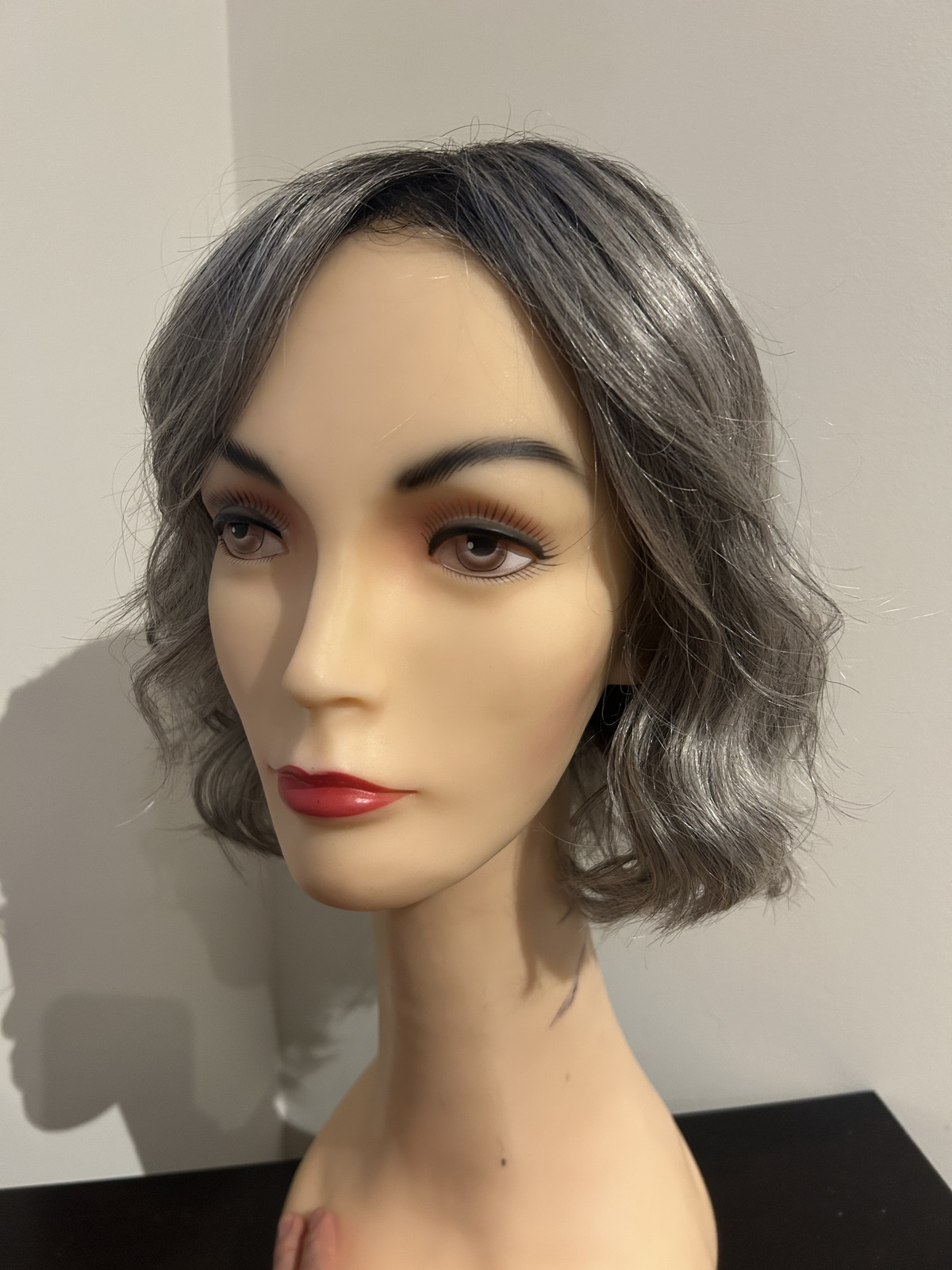 Jon Renau January Synthetic Wavy Bob Wig – Storm – Excellent