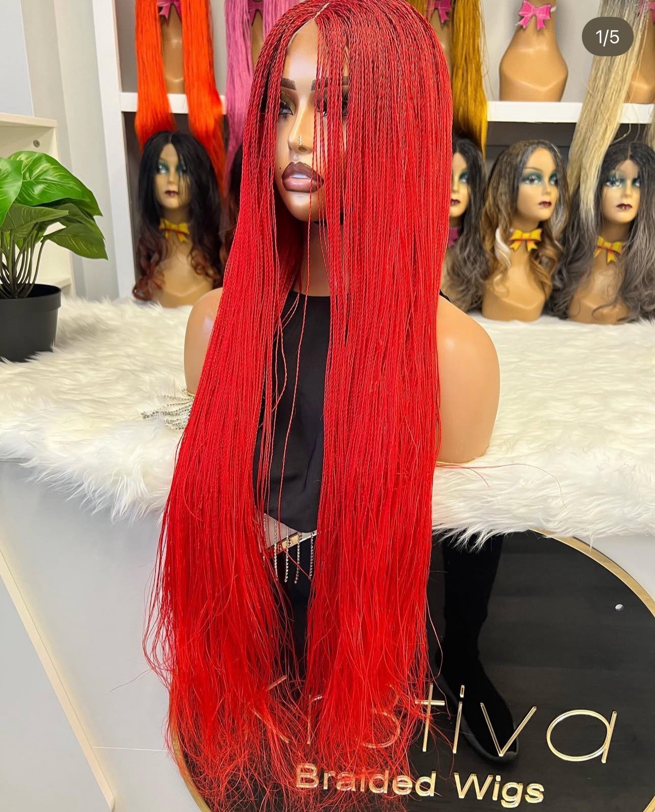 Handmade Braided Wig| Micro Twist Braids|Nano braids| Million braidREADY TO SHIP