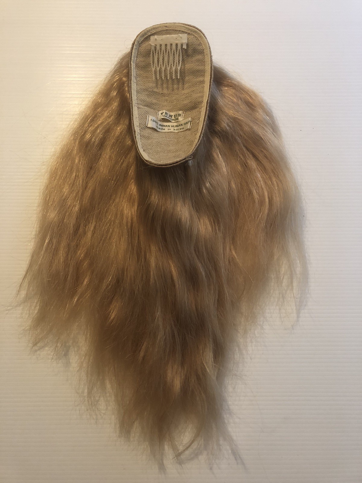 Venus Cascade 100% Indian Human Wig Hair Piece Vintage