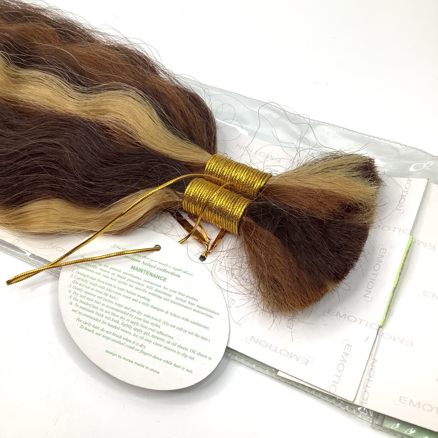 EMOTION Classic Human Hair Plus Extensions Super Wave P4/27/30 16-18″