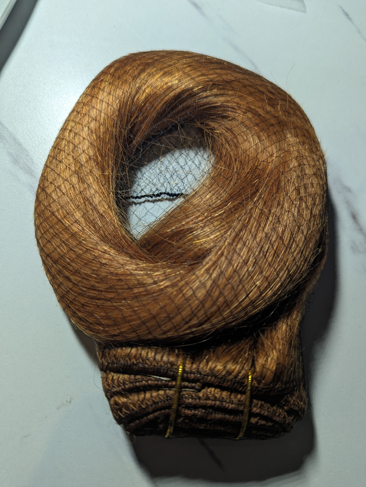 Wennalife Clip in Hair Extensions Real Human Hair 16 inch 7 Pieces Dirty Ginger