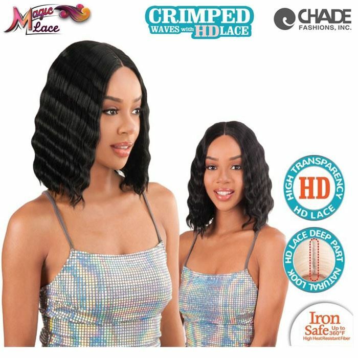 MLCR11 MAGIC LACE CRIMPED WAVES WITH HD LACE