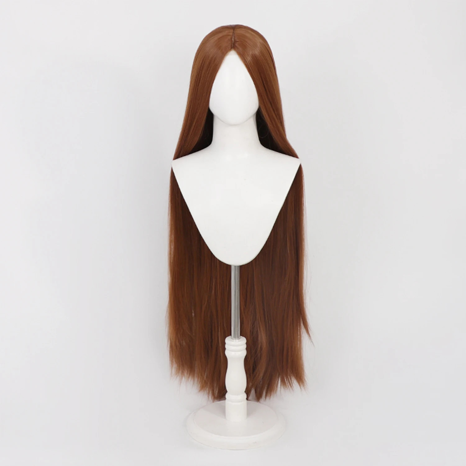 40Inch Long Straight Universal Hand Hooked Lace Front Wig Synthetic Hair Wig for