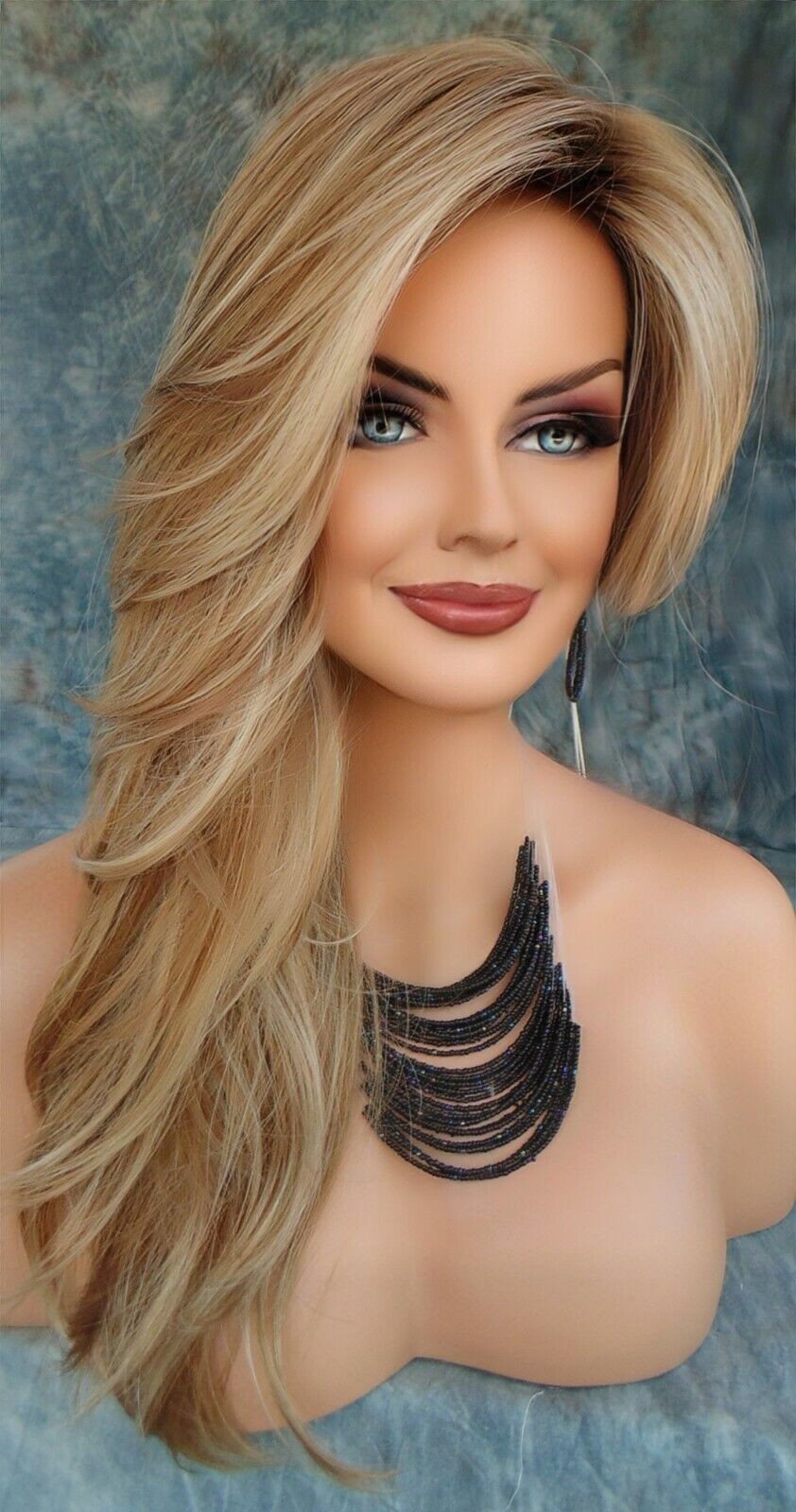ANGELICA | ROP NORIKO WIG | COLOR NUTMEG F | LONG FLOWING WAVES SEXY CUTE 502