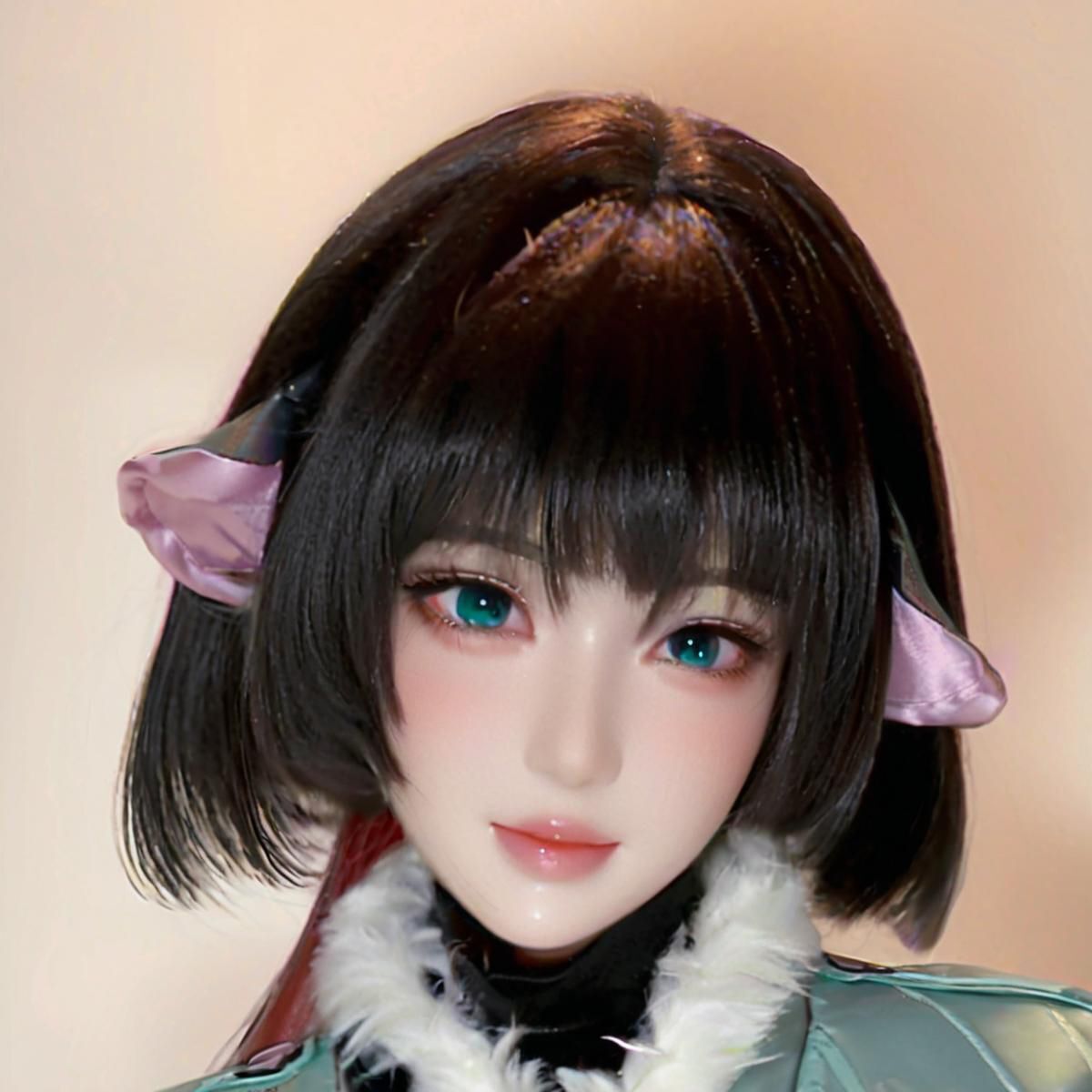 Zenless Zone Zero Cosplay Toupee Wig Jane Doe Hairpiece Short Hair Periwig Gift