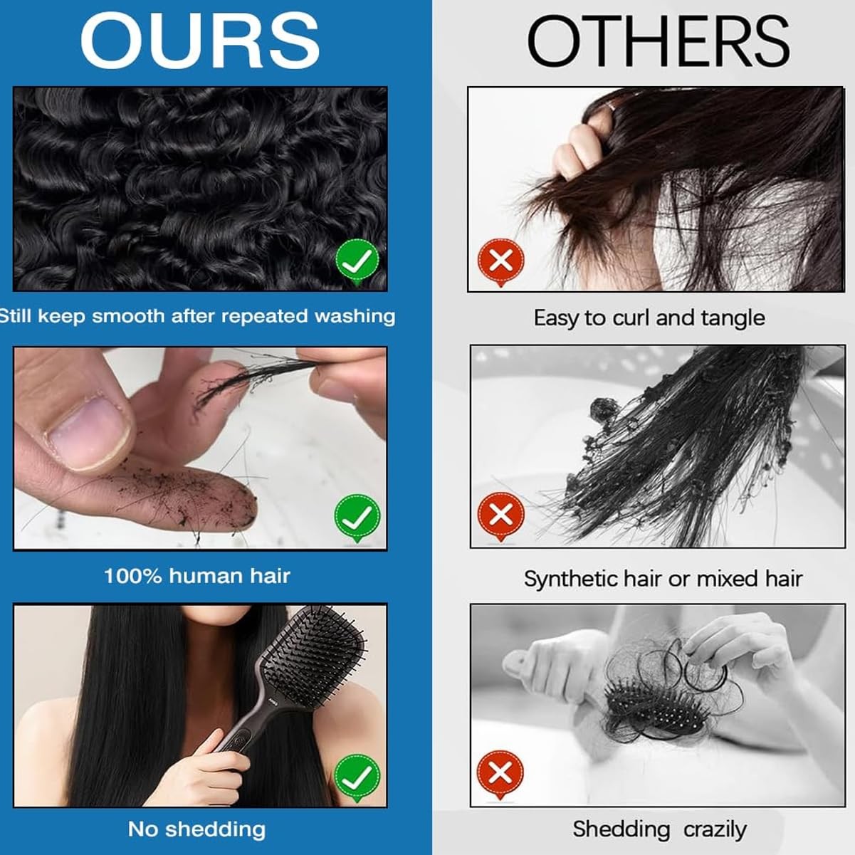 Josblue 12 14 16 Inch Burmese Curly Bundles Human Hair 3C4A 100 Unprocessed 12A