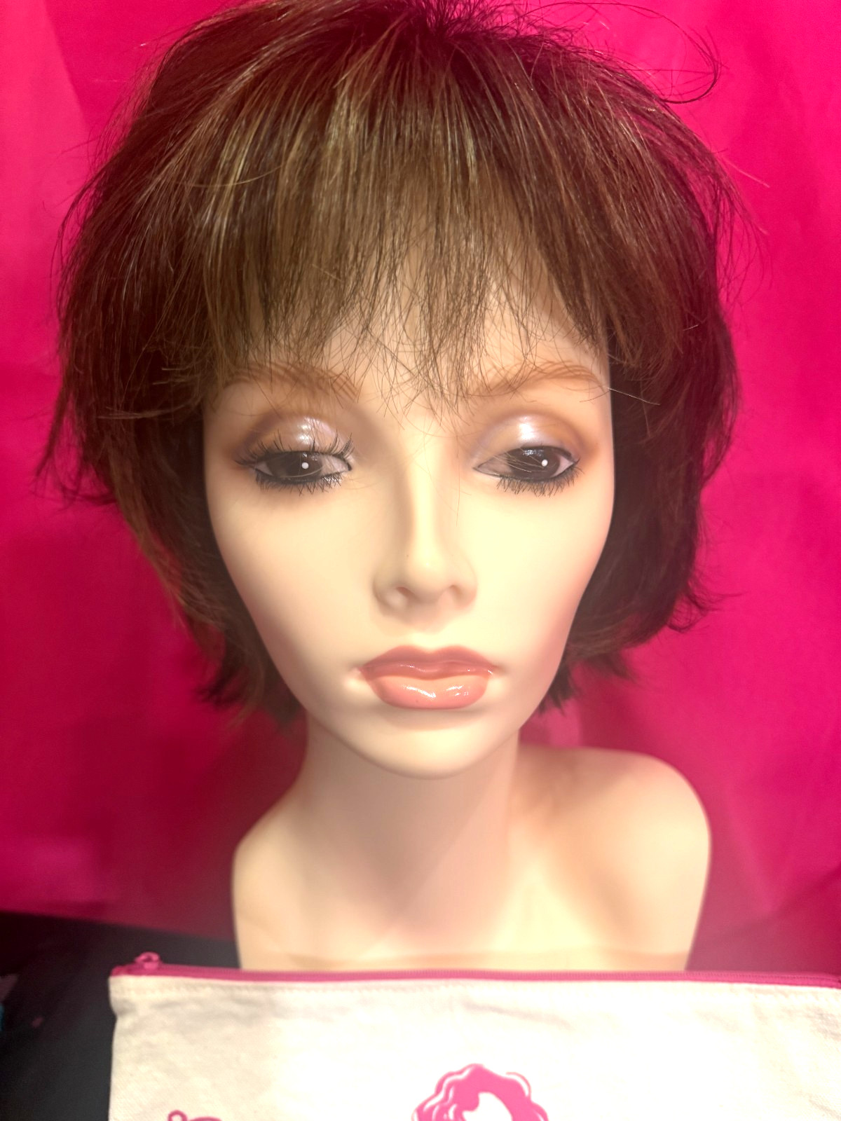 Godiva’s Secret Wigs “Freedom Wig” Chocolate Swirl (Bangs)