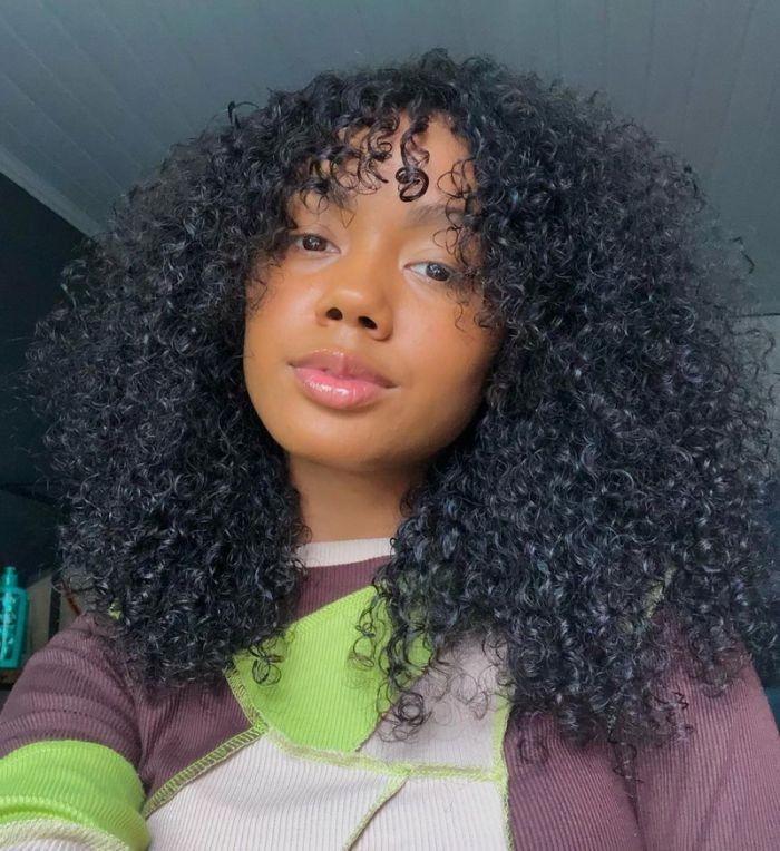 2×1 Lace Front Wigs Short Bob Wigs Human Hair Wig With Bangs Curly Bob Wig