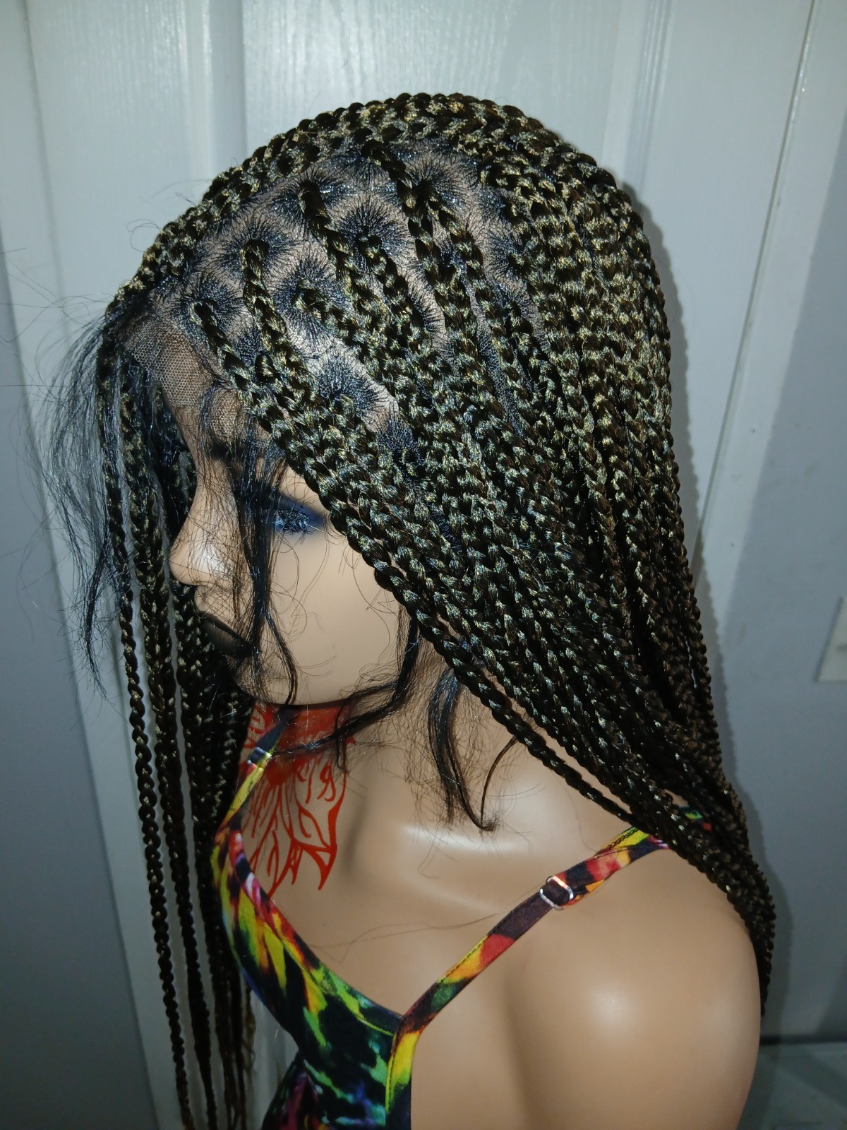 Full Lace| Braided Wig| Shipping | 52″