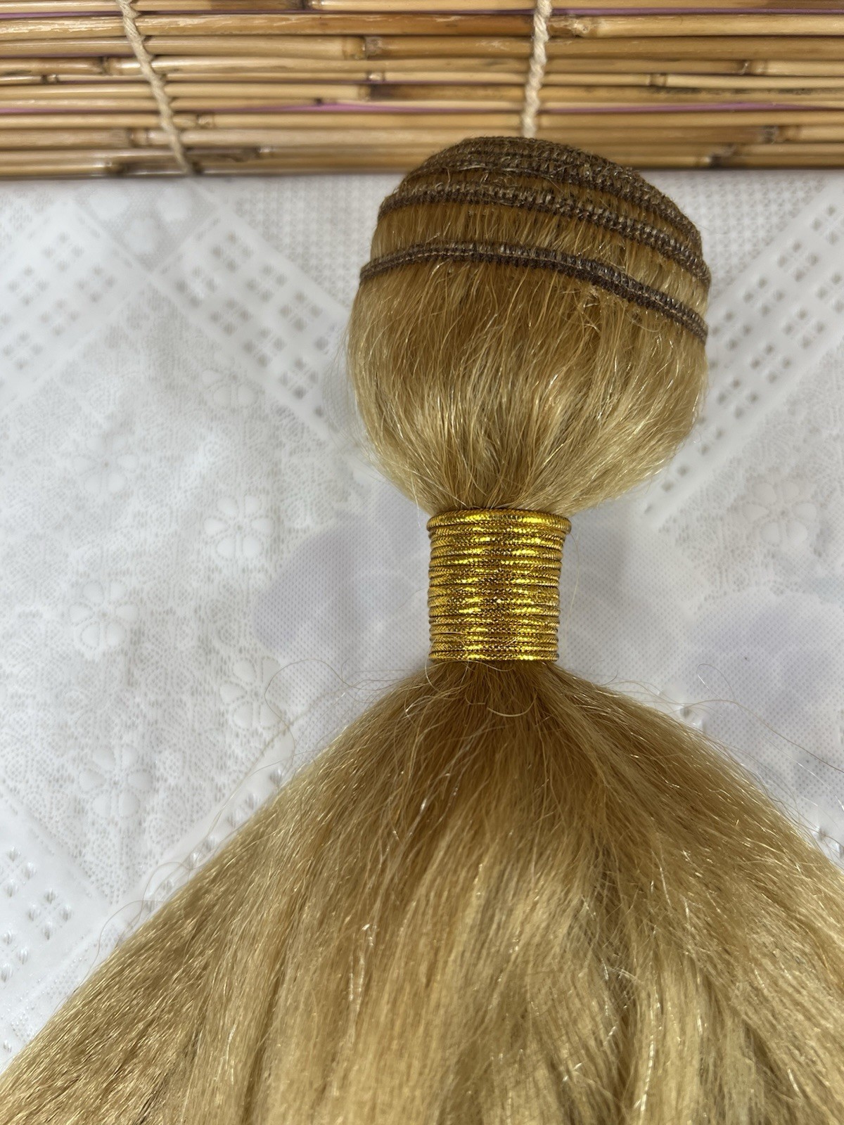 3 Bundles Mixed Blonde Brazilian Remy HumanHair ExtensionYAKY 14-16-18